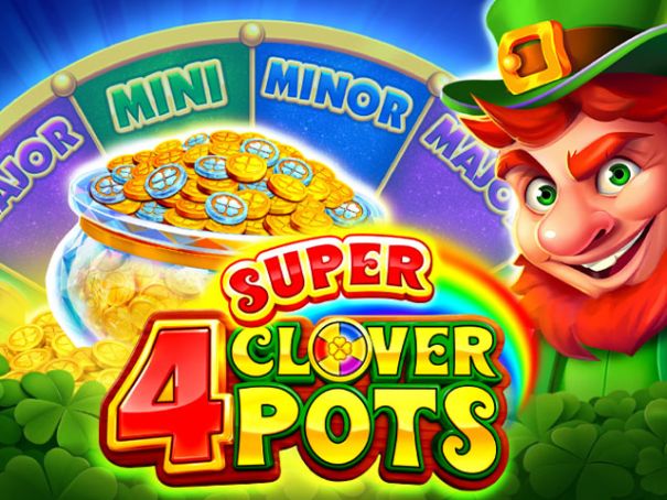 4 Super Clover Pots