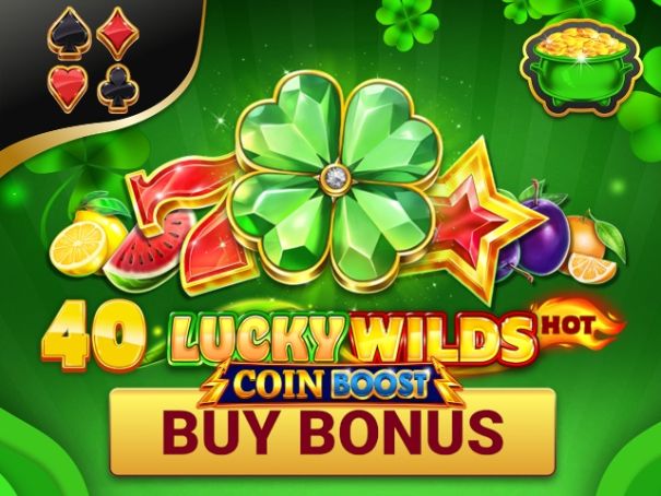 40 Lucky Wilds Hot Coin Boost