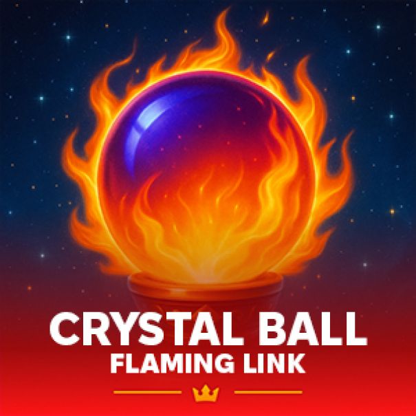 Crystal Ball Flaming Link