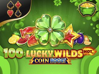 100 Lucky Wilds Hot Coin Boost