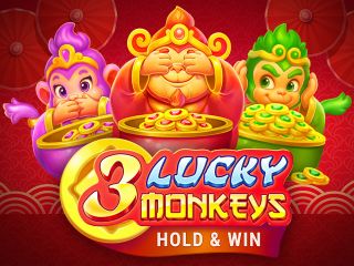 3 Lucky Monkeys Hold & Win