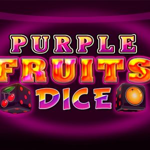 Purple Fruits Dice