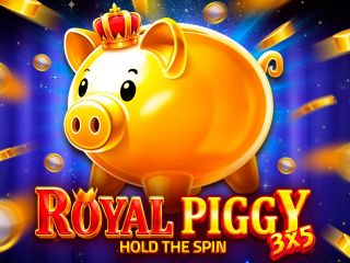 3x5 Royal Piggy: Hold The Spin