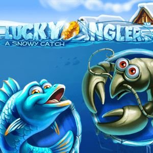 Lucky Angler: A Snowy Catch