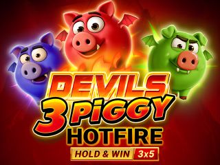 Devils 3 Piggy Hotfire Hold & Win Buy Bonus