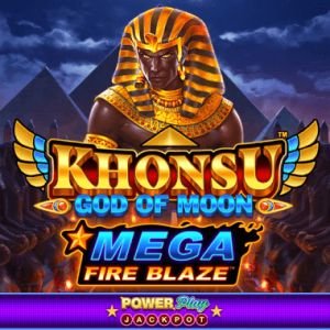 Mega Fire Blaze: Khonsu God of Moon Powerplay Jackpot