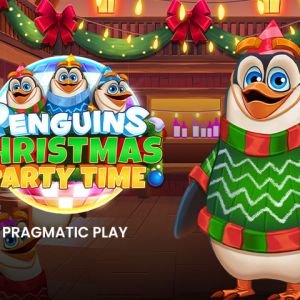 Penguins Christmas Party Time