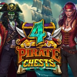 4 Pirate Chests
