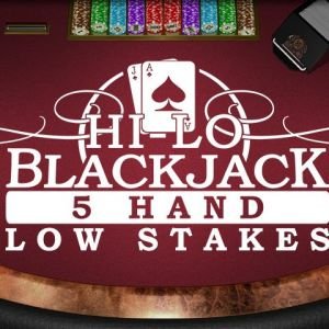 Hi-Lo Blackjack (5 Box) Low Stakes