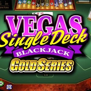 Vegas Single Deck Blackjack Gold