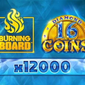 16 Coins™ Diamond Burning Board™