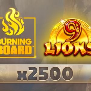 9 Lions™ Burning Board™