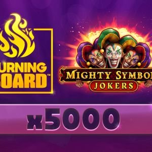 Mighty Symbols™: Jokers Burning Board™
