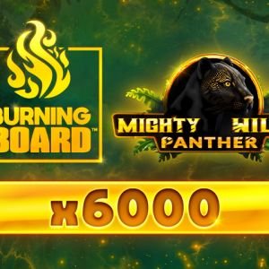 Mighty Wild™: Panther Gold Burning Board™