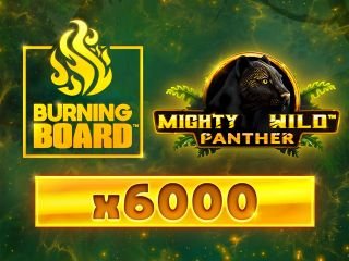 Mighty Wild™: Panther Gold Burning Board™