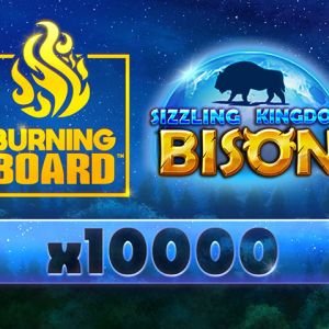 Sizzling Kingdom™: Bison Burning Board™