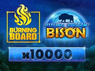 Sizzling Kingdom™: Bison Burning Board™