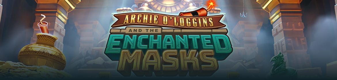 Thunderkick stellt den Spielautomaten „Archie O'Loggins and the Enchanted Masks“ vor