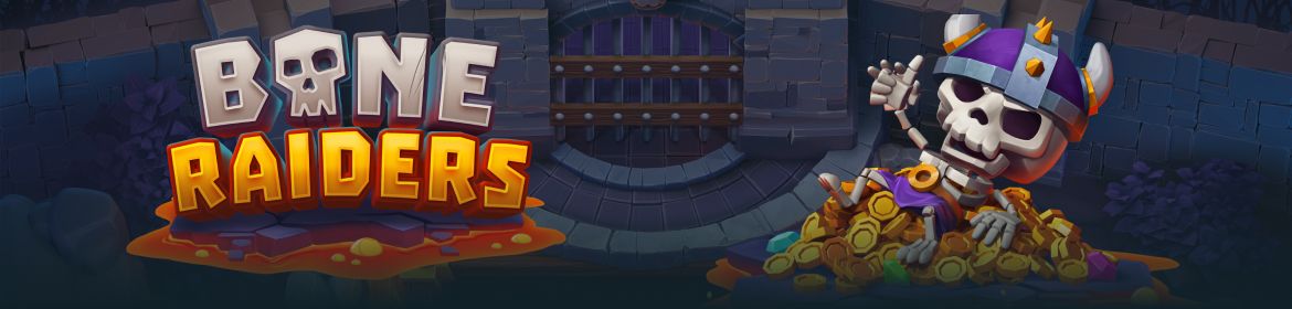 Begeben Sie sich mit Relax Gaming's Bone Raiders Slot auf ein gruseliges Abenteuer