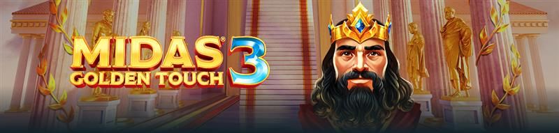 Thunderkick Expands Series with Midas Golden Touch 3 Online Slot Game