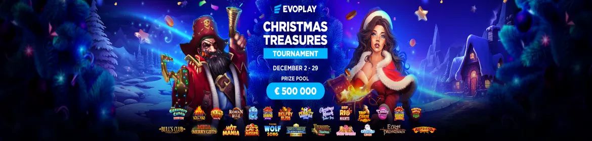 Tournoi des Trésors de Noël EvoPlay