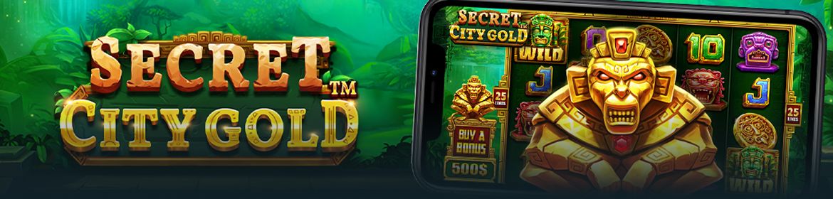 Explore riquezas antigas no caça-níquel Secret City Gold da Pragmatic Play